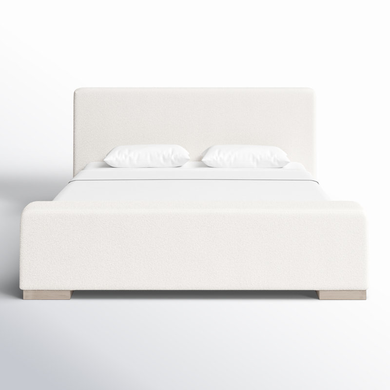 Cylena Upholstered Platform Bed Birch Lane Size Queen